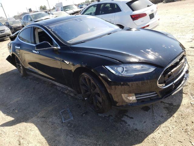 5YJSA1S18EFP51311 - 2014 TESLA MODEL S 黑色 照片 4