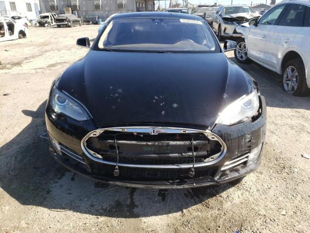 5YJSA1S18EFP51311 - 2014 TESLA MODEL S 黑色 照片 5