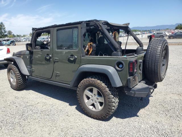 1C4BJWDG6FL751479 - 2015 JEEP WRANGLER U SPORT Зелений фото 2