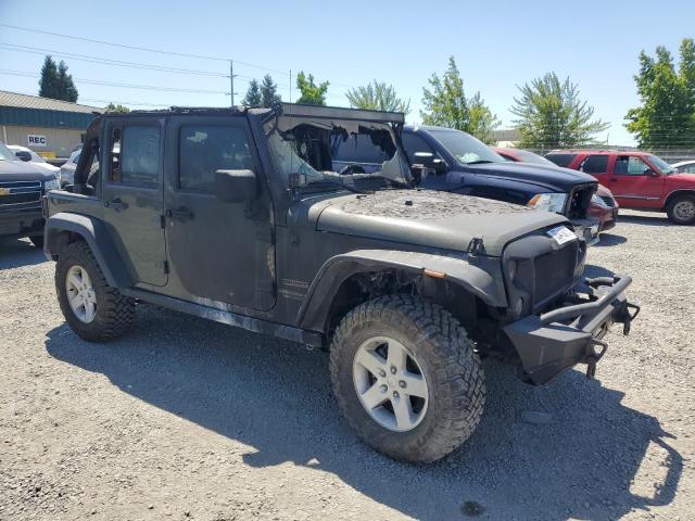 1C4BJWDG6FL751479 - 2015 JEEP WRANGLER U SPORT Зелений фото 4