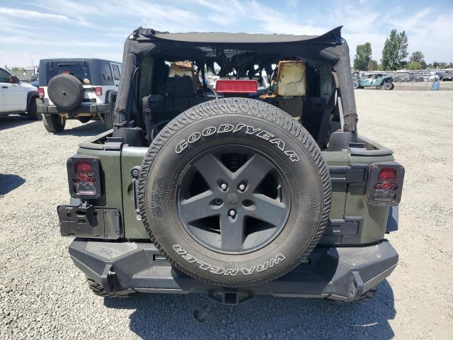 1C4BJWDG6FL751479 - 2015 JEEP WRANGLER U SPORT Зелений фото 6