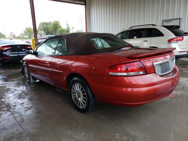 1C3EL55R54N344891 - 2004 CHRYSLER SEBRING LXI RED photo 2