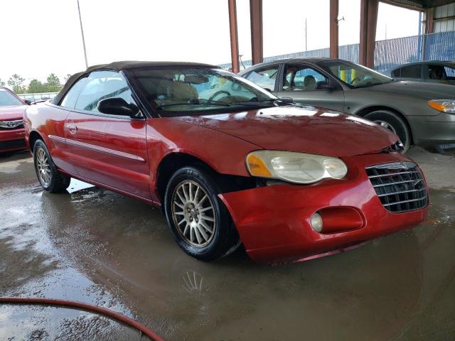 1C3EL55R54N344891 - 2004 CHRYSLER SEBRING LXI RED photo 4