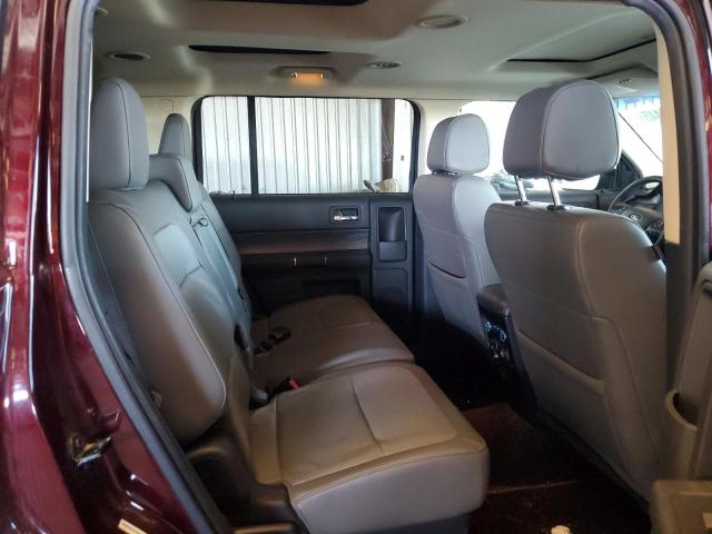 2FMGK5C84KBA16027 - 2019 FORD FLEX SEL 勃艮第红 照片 11