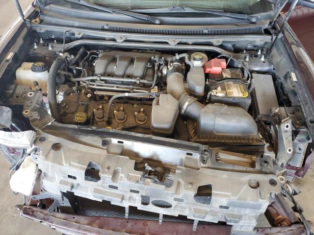 2FMGK5C84KBA16027 - 2019 FORD FLEX SEL 勃艮第红 照片 12