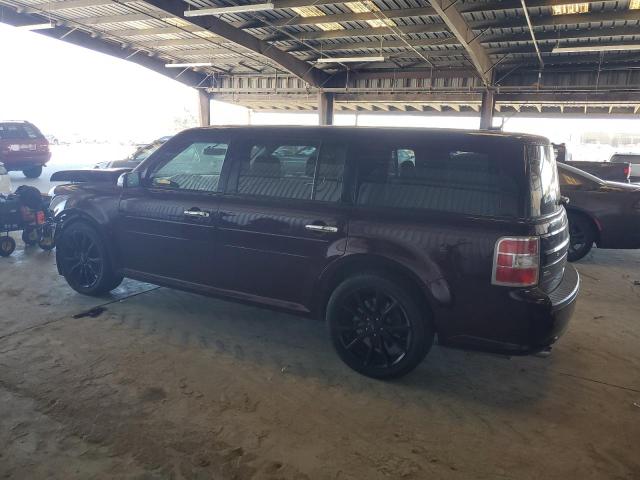 2FMGK5C84KBA16027 - 2019 FORD FLEX SEL 勃艮第红 照片 2