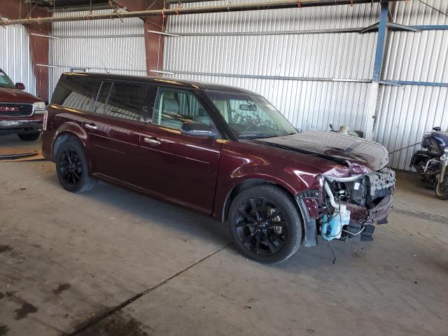 2FMGK5C84KBA16027 - 2019 FORD FLEX SEL 勃艮第红 照片 4