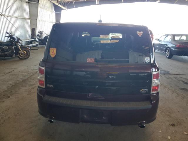 2FMGK5C84KBA16027 - 2019 FORD FLEX SEL 勃艮第红 照片 6