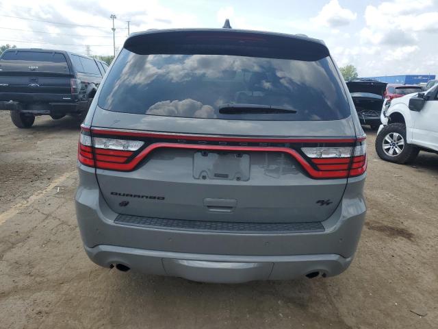 1C4SDJCT9PC550590 - 2023 DODGE DURANGO R/T GRAY photo 6