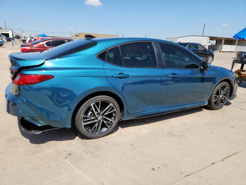 4T1DAACK5SU561867 - 2025 TOYOTA CAMRY XSE GREEN photo 3