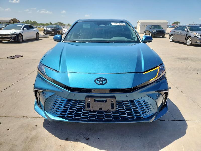 4T1DAACK5SU561867 - 2025 TOYOTA CAMRY XSE GREEN photo 5