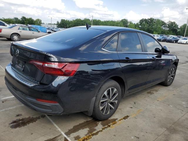 3VW5M7BU2RM100109 - 2024 VOLKSWAGEN JETTA S BLACK photo 3