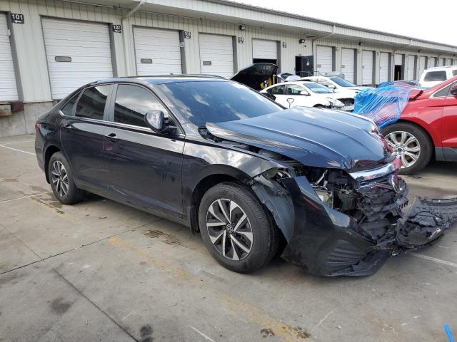 3VW5M7BU2RM100109 - 2024 VOLKSWAGEN JETTA S BLACK photo 4