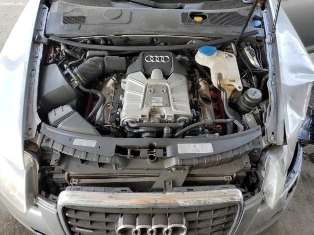 WAUKGAFB4BN060207 - 2011 AUDI A6 PRESTIGE ვერცხლისფერი ფოტო 11