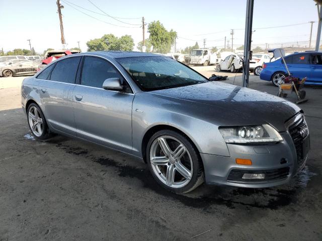 WAUKGAFB4BN060207 - 2011 AUDI A6 PRESTIGE ვერცხლისფერი ფოტო 4
