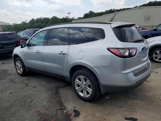 1GNKVGKD5DJ166055 - 2013 CHEVROLET TRAVERSE LT SILVER photo 2