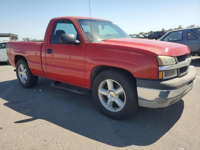 1GCEC14X07Z158175 - 2007 CHEVROLET SILVERADO C1500 CLASSIC RED photo 4