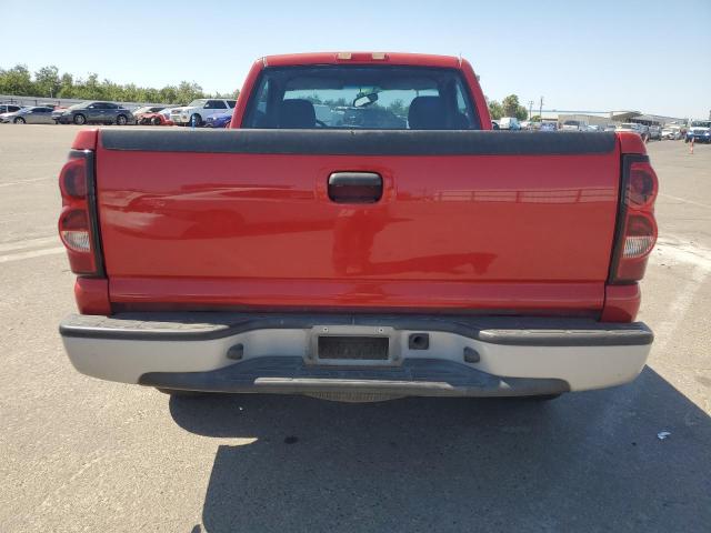 1GCEC14X07Z158175 - 2007 CHEVROLET SILVERADO C1500 CLASSIC RED photo 6