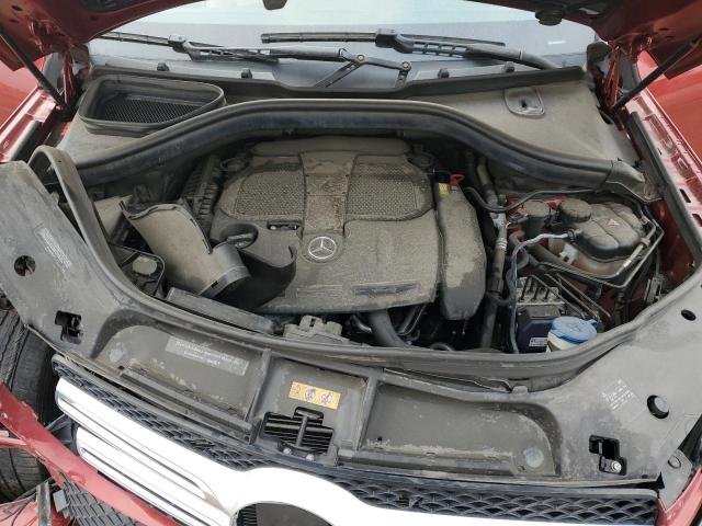 4JGDA5HB6GA750049 - 2016 MERCEDES-BENZ GLE 350 4MATIC RED photo 12