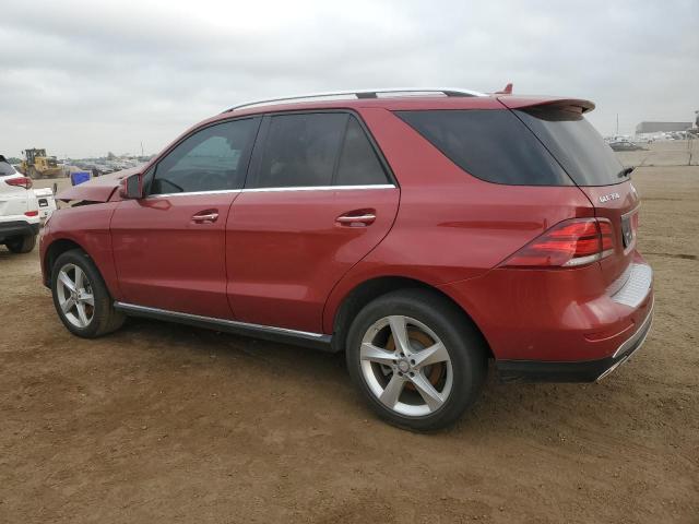 4JGDA5HB6GA750049 - 2016 MERCEDES-BENZ GLE 350 4MATIC RED photo 2