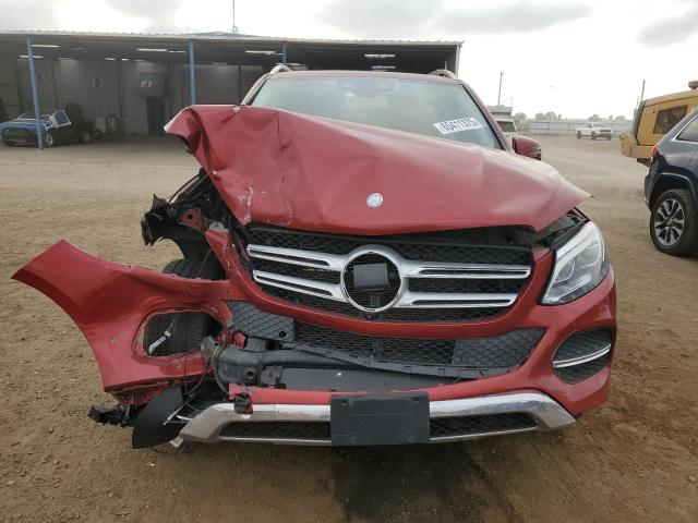 4JGDA5HB6GA750049 - 2016 MERCEDES-BENZ GLE 350 4MATIC RED photo 5