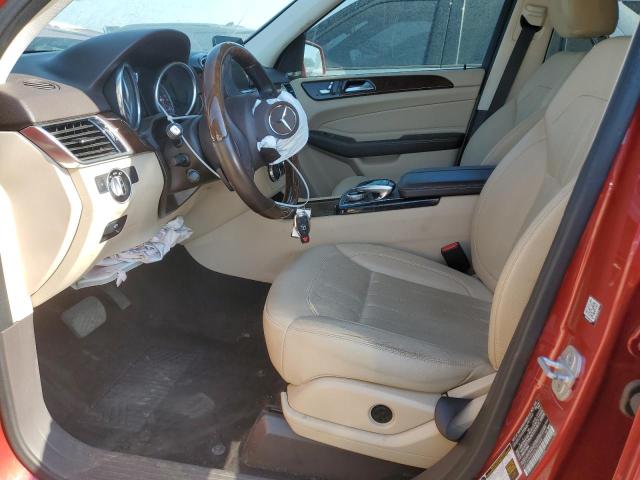 4JGDA5HB6GA750049 - 2016 MERCEDES-BENZ GLE 350 4MATIC RED photo 7