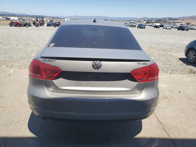 1VWCN7A38EC108160 - 2014 VOLKSWAGEN PASSAT SEL SILVER photo 6