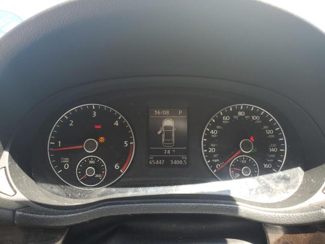 1VWCN7A38EC108160 - 2014 VOLKSWAGEN PASSAT SEL SILVER photo 9