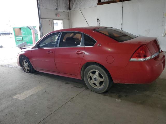 2G1WT57N891167586 - 2009 CHEVROLET IMPALA 1LT 红色 照片 2