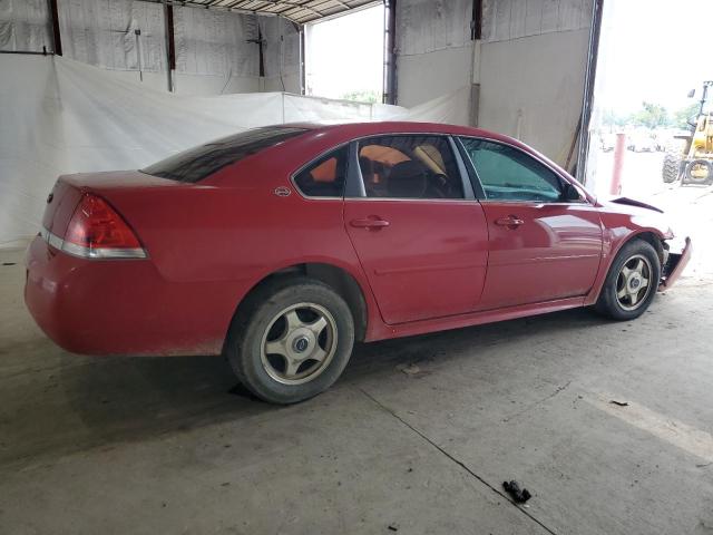 2G1WT57N891167586 - 2009 CHEVROLET IMPALA 1LT 红色 照片 3