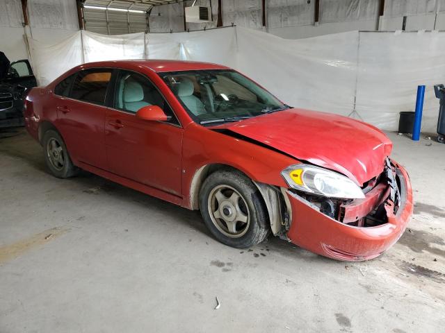 2G1WT57N891167586 - 2009 CHEVROLET IMPALA 1LT 红色 照片 4