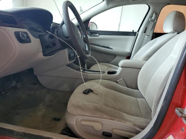 2G1WT57N891167586 - 2009 CHEVROLET IMPALA 1LT 红色 照片 7