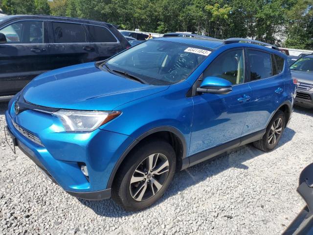 JTMRFREV9JJ187460 - 2018 TOYOTA RAV4 ADVENTURE BLUE photo 1