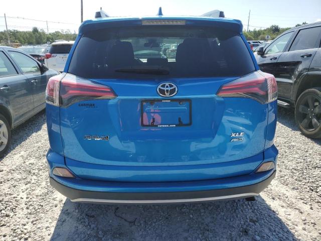 JTMRFREV9JJ187460 - 2018 TOYOTA RAV4 ADVENTURE BLUE photo 6