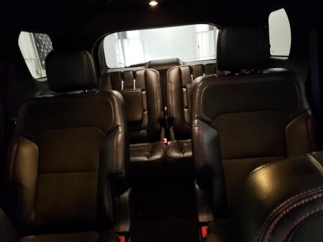 1FM5K8D80KGA89668 - 2019 FORD EXPLORER XLT أسود صورة 10