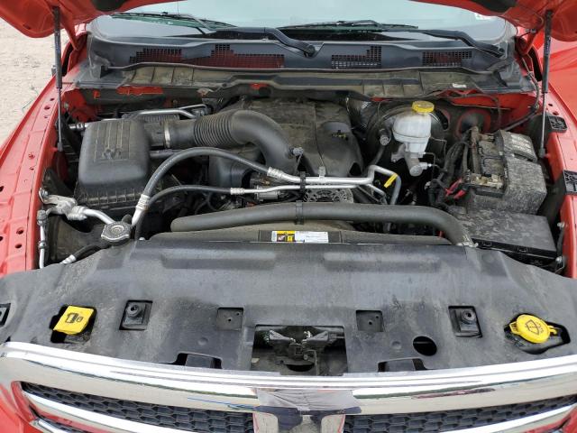 3C6RR7LT1KG628750 - 2019 RAM 1500 CLASS SLT წითელი ფოტო 11