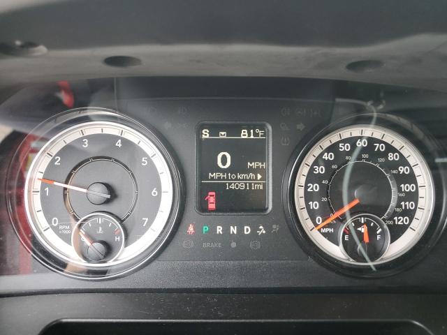 3C6RR7LT1KG628750 - 2019 RAM 1500 CLASS SLT წითელი ფოტო 9