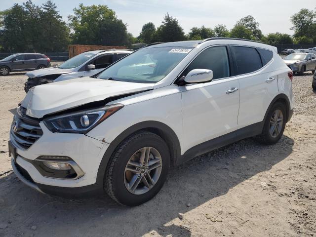 5XYZU3LB4HG390990 - 2017 HYUNDAI SANTA FE S WHITE photo 1