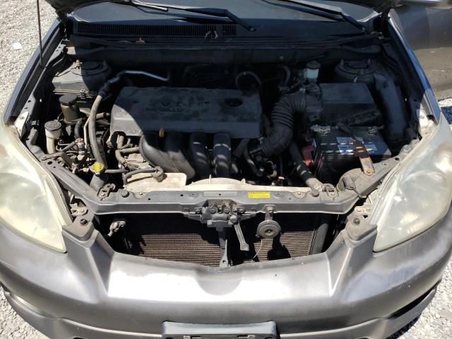 2T1KR32EX6C571129 - 2006 TOYOTA COROLLA MA XR GRAY photo 11