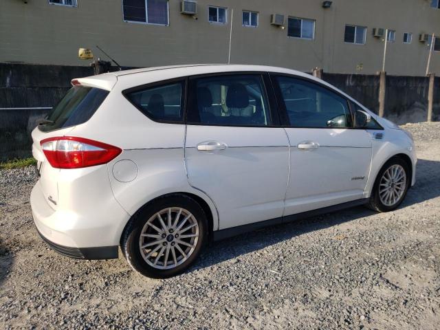 1FADP5AU3DL530307 - 2013 FORD C-MAX SE WHITE photo 3