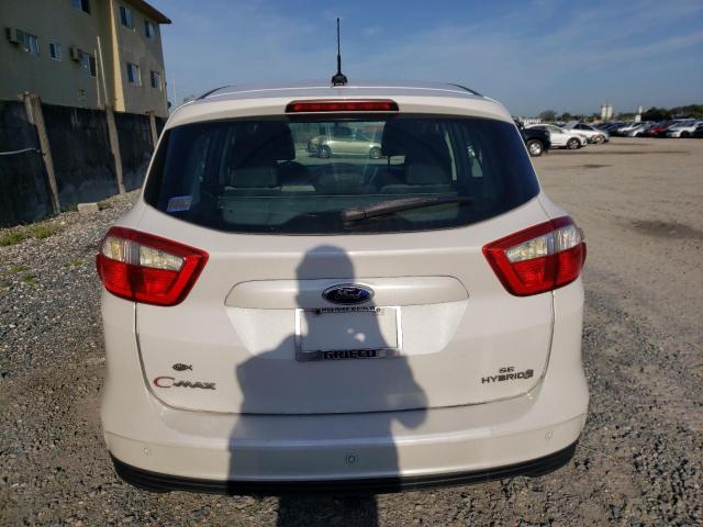 1FADP5AU3DL530307 - 2013 FORD C-MAX SE WHITE photo 6