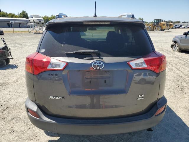 2T3BFREV7DW009246 - 2013 TOYOTA RAV4 LE GRAY photo 6
