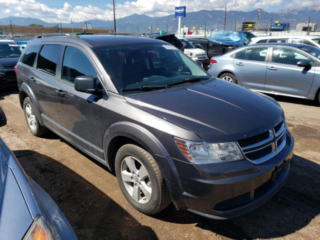 3C4PDDAG7ET203015 - 2014 DODGE JOURNEY SE GRAY photo 4