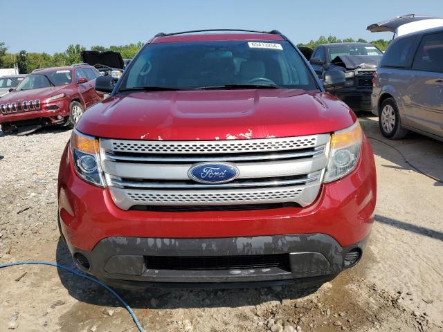 1FM5K8B87DGB98389 - 2013 FORD EXPLORER RED photo 5