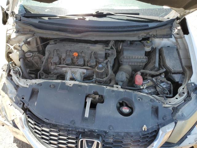 19XFB2F94DE221846 - 2013 HONDA CIVIC EXL თეთრი ფოტო 11