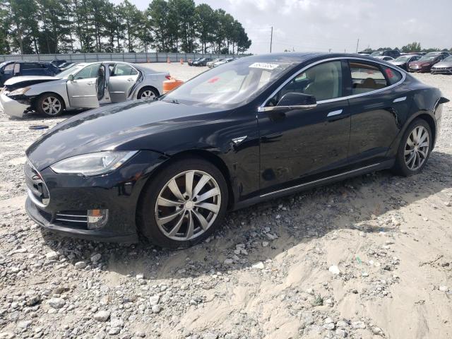 5YJSA1CN5DFP26172 - 2013 TESLA MODEL S შავი ფოტო 1