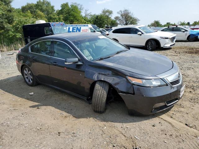19UUA8F53DA000771 - 2013 ACURA TL TECH GRAY photo 4