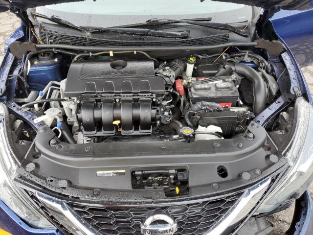 3N1AB7AP3KY430717 - 2019 NISSAN SENTRA S 蓝色 照片 11