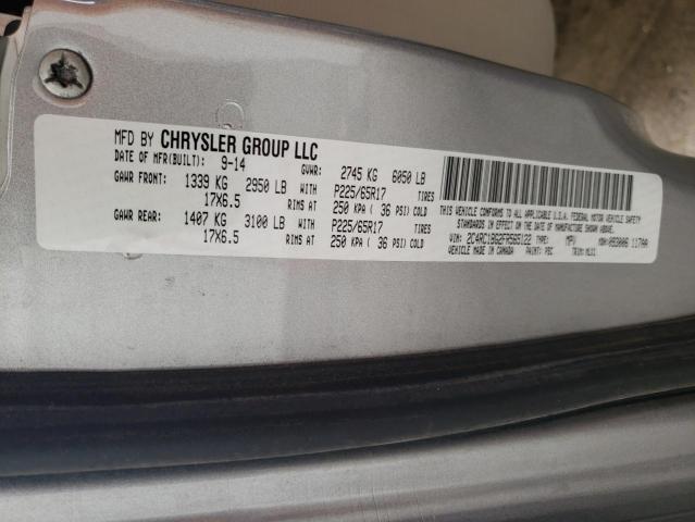 2C4RC1BG2FR565122 - 2015 CHRYSLER TOWN & COU TOURING Gümüş foto 13