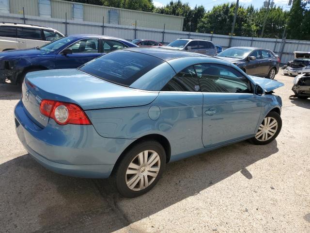 WVWBA71F57V005368 - 2007 VOLKSWAGEN EOS 2.0T BLUE photo 3